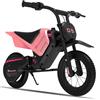 EVERCROSS EV05M Motocicletta Elettrica per Bambini, E-Moto da 150 W, Modalità Velocità 8/16 km/h e Motocicletta Elettrica a Lungo Raggio da 15 km, Moto Cross da 12'' per Bambini