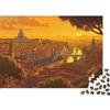 kaiyun Roma Puzzle Per Adulti |Tramonto View Cieloline della città| 1000pcs (75x50cm) Puzzle Giochi EduGattoivi,decorazioni Per La Casa