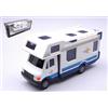 Cararama MODELLINO IN SCALA COMPATIBILE CON CAMPER MERCEDES HOME MOBILE WHITE 1:43 CA4-93510
