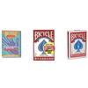 Bicycle - Giochi di Carte Mistero con Mazzi Speciali: Trio del Baro GOLD (Svengali+Stripper+Standard) Rosso, Età: 168+