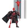 Generico Scheletro Medievale Cavaliere D'Azione, 360° Multi-Joint Articolato Modello Poseabile Con Armatura Dettagli, Gothic Home Decor Figurine Per Desktop Display, Halloween Giocattolo Da Collezione, 14cm