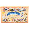 Nice Group Perline ABC 87027 Wooden Beads, di Legno, Set Animali del Bosco con 16 Animaletti Charms per Bambini, Kit per Bracciali e Collane, Multicolore, Taglia Unica