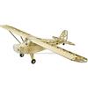 Dancing Wings Hobby DW Hobby S2301 - Aeroplano elettrico in legno di balsa con controllo radio, 1,2 m, modello Piper Cub J3