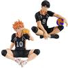 Jiumaocleu Hinata Shoyo e Tobio Kageyama, statuetta di Haikyuu a forma di anime Haikyuu, decorazione da tavolo da collezione fatta a mano per i fan