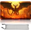 MPLR BOARD GAME Gioco da tavolo MTG Playmat + sacchetto impermeabile libero, bordi cuciti, appassionati di carte TCG Mouse Pad MTG Tappetini da gioco (Original Playmat)