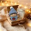Generico Mini Coniglietto Abbraccio Carinos Regalo Pasqua, Coniglietto Pasquale Tascabile In Scatola Con Biglietto, Coniglietti Positivi Regalo Pasqua Per Bambini Adulti, Coniglietti Pasquali Mini Peluche