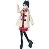 EVA BJD Doll 1/3 sfera meccanica snodato bambola con L'Insieme completo di Vestiti cappotto Scarpe Calze Capelli Pantaloni Accessori, Altezza 1.9ft 23in (Selena)