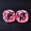 BESCON DICE Bescon - Dadi professionali di precisione per backgammon, angolo rotondo 9/16 (14,3 mm) con angolo smussato, senza numero di serie