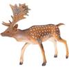 Generico Figurine di cervo decorazioni per la casa, figurine di cervo in miniatura | Figurine realistiche Figurine Creatura Statue Whitetail | Gioca ai giocattoli educativi per la fauna selvatica piccoli per r