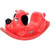 Little Tikes Cavallo a Dondolo, Gioco Attivo per Bambini, Manici con Impugnatura e Sella Stabile per Sicurezza, Costruzione Robusta, Cane, Rosso