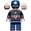 LEGO Marvel Super Heroes Capitan America Abito Blu Scuro Minifigure da 76189 (Insaccato)