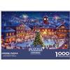 UXINYOUME 1000 Pezzi Albero di Natale Puzzle Sfide Divertenti Decorazione Perfetta Giochi Natale Eve Puzzle Relax IntRattetetototenimento Creativo Per Adulti 38x26cm/1000pcs