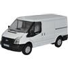 Oxford Diecast Oxford Die Cast Ford Transit Mk5 SWB Low Roof - Frozen White