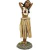 harayaa Bambola Hawaiana da cruscotto Che Balla Girl Ornamento Artigianale in Resina Mini Collezione di Ballerini di Figurine per cruscotto
