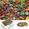 AITEXI puzzle 1000 pezzi per adulti Frutta e verdura da cucina Giocattoli educativi per l'apprendimento Giochi per famiglie Opera d'arte 75x50cm