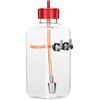 JOROBURO Serbatoio Carburante RC, Serbatoio Carburante Benzina Motore RC Accessori Modello Telecomandato Aereo Telecomandato, 260-1500ml Ingresso 4,5 Mm Uscita 5 Mm Serbatoio Carburante in Plastica(300 ml)