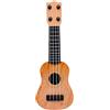 Kisangel Giocattolo Per Ukulele Bambini Mini Ukulele Giocattolo 4 Corde Strumento Musicale Realistico 9.84X3.54X1.06In Gioco Educativo Musicale Per Bambini