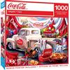 Masterpieces Puzzle da 1000 pezzi per adulti e famiglie, motivo: Coca-Cola portellone posteriore, 48,9 x 67,9 cm
