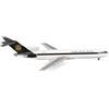 Herpa Modellino aereo UPS Airlines Boeing 727-200F, miniatura in scala 1:500, pezzo da collezione, modello di aereo senza base, metallo
