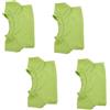HEMOTON 4pezzi T-shirt in Cotone Colore Menta per Orso di Peluche da 23cm, Abbigliamento Versatile e Affidabile, Design Carino per Ragazzo Ragazza e Viaggi