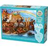 Cobble Hill Family Piece's 350 Puzzle - Viaggio dell'Arca - Poster di esempio incluso