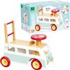 Vilac Campervan Walker 2 in 1 in legno, con scomparto nascosto, giocattolo cavalcabile, adatto per bambini dai 12 mesi in su
