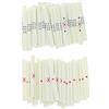 MUSISALY 88 pezzi Bastoncini Punteggio Portatile per Mahjong Accessori per Gioco Cinese Strumenti Conto e Scommessa Kit Versatile e Imparziale per Famiglia e Sala Giochi