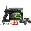 SpedUpX 1/32 RC Mini elettrico Drift Fuoristrada Modello 801-2.4G 4WD Design realistico Mini Racing Drift Car ad alta velocità per adulti (verde2)