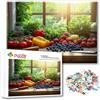 FeiPride Puzzle Verdura Puzzle 3000 Pezzi Frutta, Adulti e Adolescente Divertente Giocattolo per Giocare, Impegnativi Impossibile Jigsaw con Poster e Borsa Chiusa per Decorazioni Casa Parete, Regalo Donna N-4