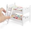 Odoria 1/12 Miniatura Letto a Castello Mobili Accessori per Casa Bambole