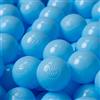 KiddyMoon Palline Morbide Colorate Per Piscina Bambini Fatto In UE, 200 ∅ 6CM, Azzurro