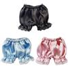 niannyyhouse Vestiti per bambole di peluche, pantaloncini, pantaloni in pizzo, per bambole Dressup (A2-15 cm)
