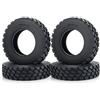 AXspeed RC gomma ruota pneumatici pneumatici ruota per 1: 14 Tamiya rimorchio trattore camion RC cingolato auto (25mm)