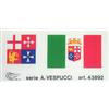 Generico Mantua Model Art. 43892 - Bandiere per Amerigo Vespucci (Art.741) scala 1:84