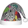 RRhgipp Zebra, cappello da Babbo Natale per bambini, accessorio regalo per Natale