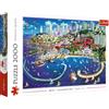 Trefl, Puzzle, Baia di San Francisco, 2000 Elementi, Qualità Premium, per Adulti e Bambini da 12 anni