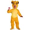 Disguise Disney Lion King Simba Deluxe Boys Costume, Large/4-6