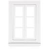 Odoria Miniatura 1/12 Finestra in Legno Mobili Accessori Casa Bambole