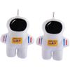 Toyvian 2Pezzi Ciondoli in Peluche Giocattoli Decorativi per Borse e Portachiavi