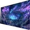 ymyukop Riftbound TCG Playmat 24x14 pollici con marcatura a zona design non ufficiale inclusa custodia per giochi da tavolo Playmat (Fossa del Drago)