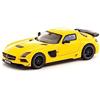 Tarmac Works MB SLS AMG Coupe Black Series Yellow Metallic Global64 Series 1/64 Diecast Model Car by Tarmac Works T64G-027-YL