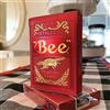 SOLOMAGIA Mazzo di Carte Bee Red MetalLuxe Playing Cards by US Playing Card