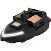 HauTour 500 m, set da costruzione, barca per mangimi RC, barca per esche Baitboat, 2 kg, doppio motore, pesca notturna, GPS, postion auto, crociera per fiumi, laghi o acque poco profonde