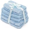 Odoria Miniatura 1/12 Asciugamani da Bagno Accessori Casa Bambole, Blu