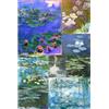 Bristlegrass Puzzle in Legno 500 Pezzi per Adulti -Claude Monet-Collezione Ninfee-Olio su Tela Stile Europeo Giocattoli Regali Puzzle Artistici (Collezione Ninfee 500pz)
