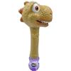 Smiffys Bacchetta magica per bolle di sapone con dinosauro illuminata a LED, con contenitore per bolle di sapone, batterie incluse