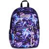 Seven Zaino Scuola Dual Detach LOVEPASS, Viola, 32 L, Doppio Scomparto, Tasche multifunzione, Zaino Staccabile, Tasca con organizer, Scomparto porta pc, Scuola media e superiore, Bambina, Ragazza
