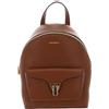 Coccinelle Pelle zaino per il tempo libero Beat Generatio Backpack Cognac marrone