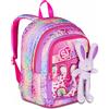SJ GANG STYLE JAM GANG Zaino Scuola Advanced, Lilla, Doppio Scomparto e Tasca per Borraccia, 29 L, Zaino Scuola Elementare, Zaino Bambina