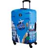 BERTOO XL XXL Coprivaligia Protettivo per Bagagli Borsa da Viaggio in Tessuto Elastico Lavabile Chiusura con Cerniera Fibbia Adatto a Valigie da 71x50x32cm a 75x49x29cm